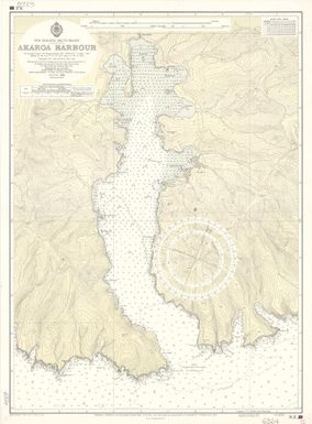 [New Zealand hydrographic charts]: New Zealand. South Island. Akaroa Harbour. (Sheet 6324)