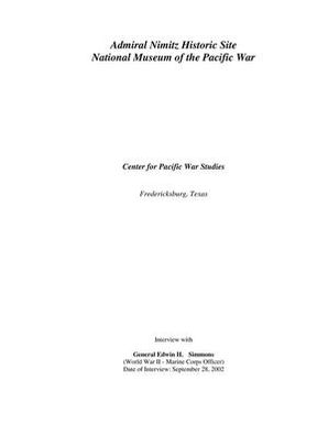 Oral History Interview with Edwin Simmons, September 28, 2002