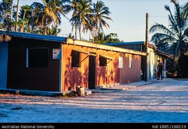 New Caledonia - corrugated iron buildings