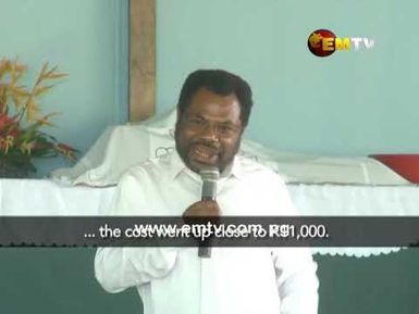 Towamo Lutheran Church in Port Moresby Dedicate Church Altar and Commit Programs in Prayer