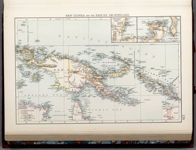 New Guinea and the Papuan Archipelago. (Published at the office of "The Times," London, 1900). (insets) Astrolabe Bay ; Gazelle Peninsula ; Wales.