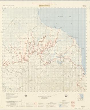 Papua New Guinea 1:100 000 topographic survey: Popondetta (Sheet 8580)