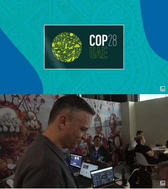 Former Climate Change Minister of Climate Change for New Zealand, James Shaw at COP28.