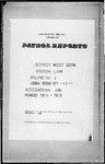 Patrol Reports. West Sepik District, Lumi, 1958 - 1959