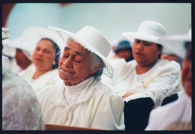 Tongan White Sunday celebrations, Free Church of Tonga, Mangere, Auckland. Kalo Foleva