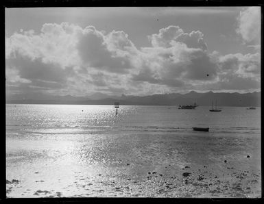 Low tide in Fiji's harbour