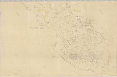 Map of Bougainville & Buka Islands (PM/002)