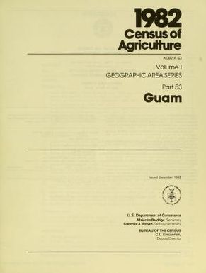 1982 census of agriculture