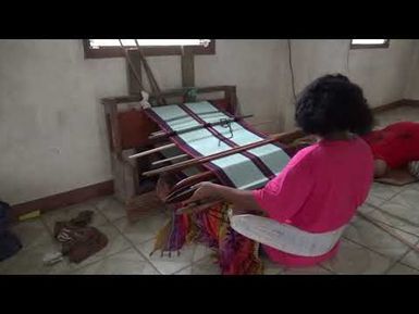 Lamotrek Women's Loom Weaving, Yap, 2019