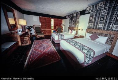 Fiji - Denaru Island Resort - Regent Hotel - refurbished guest room interior