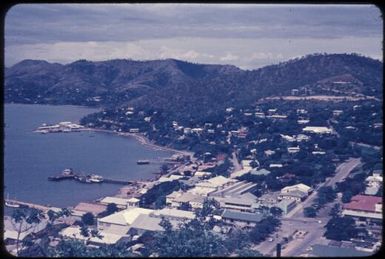 View of Port Moresby from Paga Hill, 1955 or 1956, [1] Tom Meigan