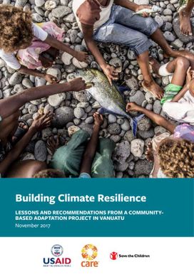 Building Climate Resilience: Lessons and Recommendations from a Community based Adaptation Project in Vanuatu.