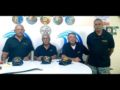 TALK SHOW WITH PALAU VETERANS ASSOCIATION ON ANNOUNCEMENTS & UPDATES (25NOV24)