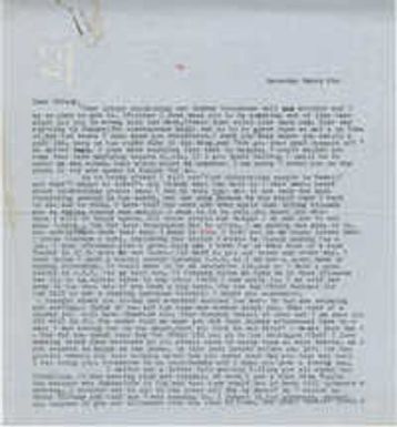 Letter from Gertrude Sanford Legendre, March 6, 1943