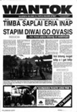 Wantok Niuspepa--Issue No. 1042 (June 16, 1994)