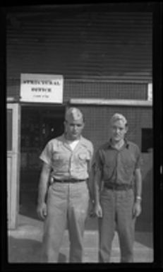 [Elmer A. Ball and other serviceman]