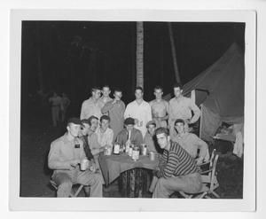 [Servicemen Drinking on Guadalcanal]