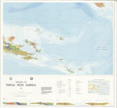 Geology of Papua New Guinea (Sheet SE)