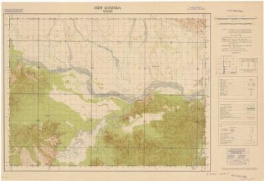 Waime / compilation and drawing, surveyed with aid of air photographs by 2 Aust. Field Survey Coy., Aust. Svy. Corps., '44 ; reproduction, LHQ Cartographic Coy., Aust. Svy. Corps., Jul. 44