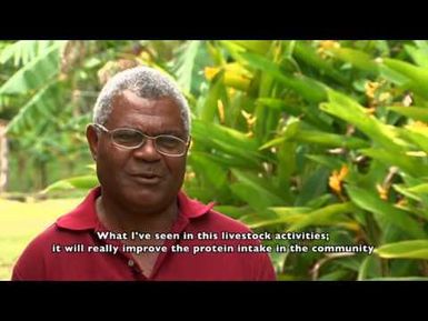 Susutainable Livelihoods & Adapting to climate change in Vanuatu