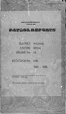 Patrol Reports. Madang District, Bogia, 1965 - 1966