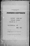 Patrol Reports. Milne Bay District, Gehua, 1950 - 1953