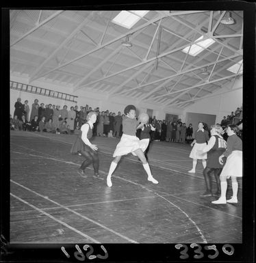 Basketball game between Fiji and Hutt Valley B team, Lower Hutt