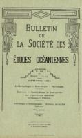 Bulletin de la Société des Études Océaniennes numéro 51