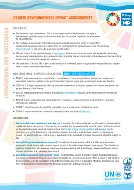 Pacific Environmental Impact Assessments