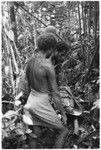 Graveside preparations for burial