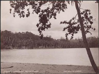 Halavo village on the island of Florida, Solomon Islands, 1906 / J.W. Beattie