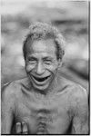 Smiling elderly man, smiling