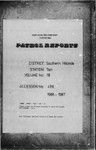 Patrol Reports. Southern Highlands District, Tari, 1966 - 1967
