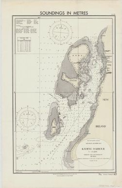 Kavieng Harbour, South Pacific Ocean, Bismarck Archipelago : No. (German Catalogue) 407 / reproduced by the Hydrographic Branch, Dept. of the Navy, Sydney, 1942, from the chart, published by German Admiralty