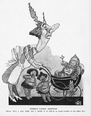 Alexander, Kenneth Alfred Evelyn, 1890?-1953 :ENZED's latest adoption. Aussie (New Zealand Section), 14 December 1923.