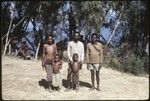 Group portrait, some members of Timbamaruwaga clan, Manjakaikale sub-subclan