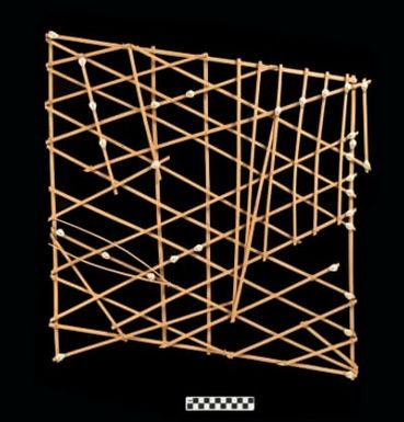 Marshallese navigational chart