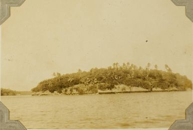 Island in the harbour at Neiafu?, 'Utu Vava'u in the Vava'u Group, Tonga, 1928