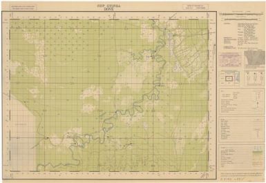 Dove / surveyed, 2/1 Aust. Army Topo. Survey Coy., June 43 ; compilation & reproduction, 2/1 Aust. Army Topo. Survey Coy