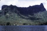 French Polynesia, mountains of Moorea Island