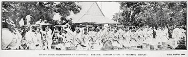 Recent Peace Celebrations at Rarotonga: Mamahiki [Manihiki] dancers giving a graceful display