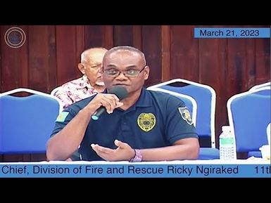The Senate JGA oversight Hearing with Chief Ricky Ngiraked (21 MAR 23)
