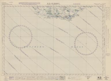 Australian aeronautical map: Albany (Sheet K3)