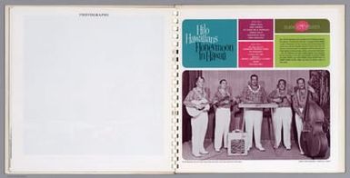 (Text Page) Photographs. Hilo Hawaiians.