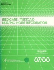 Medicare/Medicaid nursing home information, 1987-1988