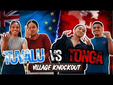 Tuvalu Teens Vs Tongan Teens | Village Knockout