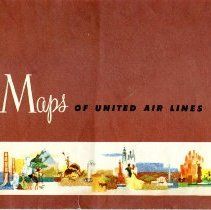United Air Lines Mainliner Fleet map