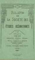 Bulletin de la Société des Études Océaniennes numéro 56