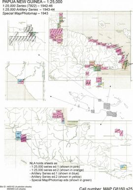 Special map, northeast New Guinea / prepared under the direction of the Chief Engineer, GHQ, by Base Map Plant, GHQ