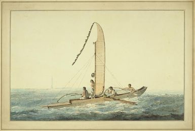 ‘Canoe of Otahaite’